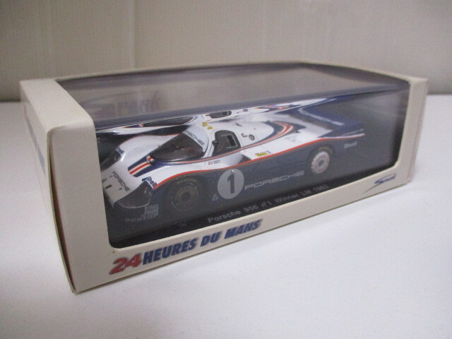 GΣ10 ミニカー スパーク 1982 ルマン 優勝 ロスマンズ ポルシェ 956 #1/Spark Porsche Le Mans 24h winner Rothmans Ickx Bell 模型拍卖