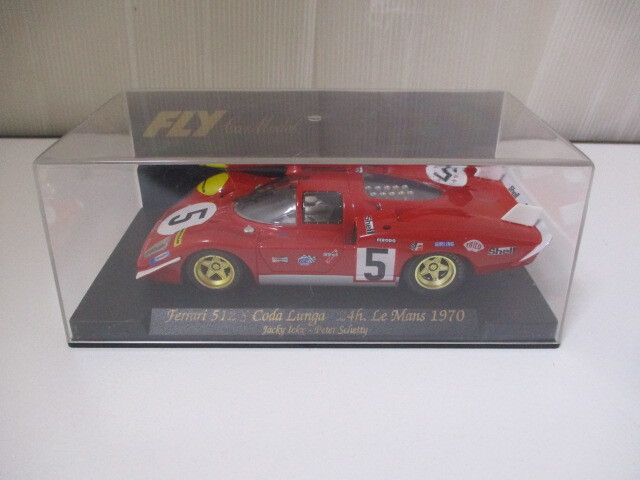 G∝23 スロットカー FLY フェラーリ 512S #5 ル・マン 24 1970 ジャッキー・イクス Ferrari Coda Lunga 24h Le Mans Jacky Icks 入手困難拍卖