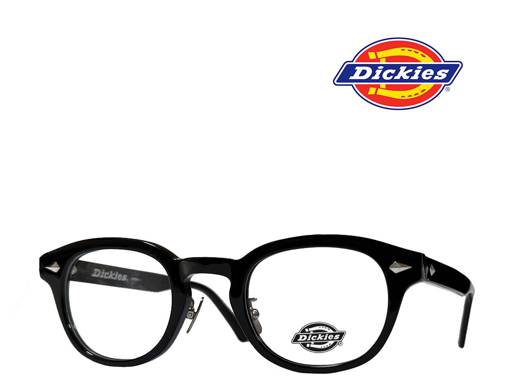 【Dickies】 ディッキーズ メガネフレーム DKF5001-1 ブラック 国内正規品拍卖