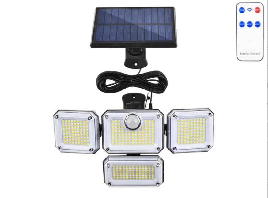 新入荷新品高品質ソーラーライト分離型屋外防水センサーライト 人感センサー/IP65防水/5M延長コード 防犯ライト 防災ライト ガーデンライト拍卖