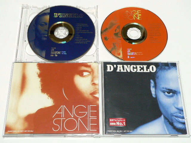 D’ANGELO / ANGIE STONE // promo 2CD ディアンジェロ アンジー ストーン拍卖