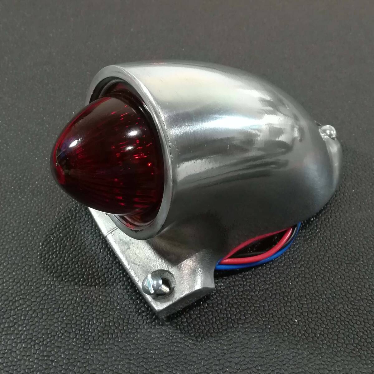 アルミ製 オールド スパルトテール 12V 電球 リプロ レプリカ 復刻 アルミ ハーレー チョッパー ボバー ドラッグスター SR 3拍卖