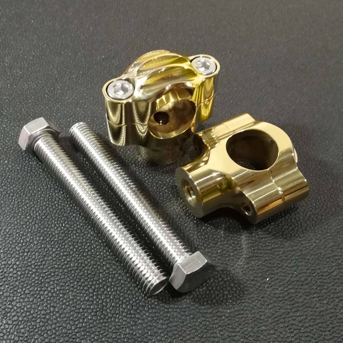 真鍮 ハンドル ポスト ライザー 1インチ ブラス ハーレー ドラッグスター チョッパー ボバー SR XS 1拍卖