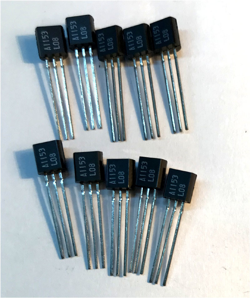 新品 送料込み NECトランジスタ 2SA1153-L 10個拍卖