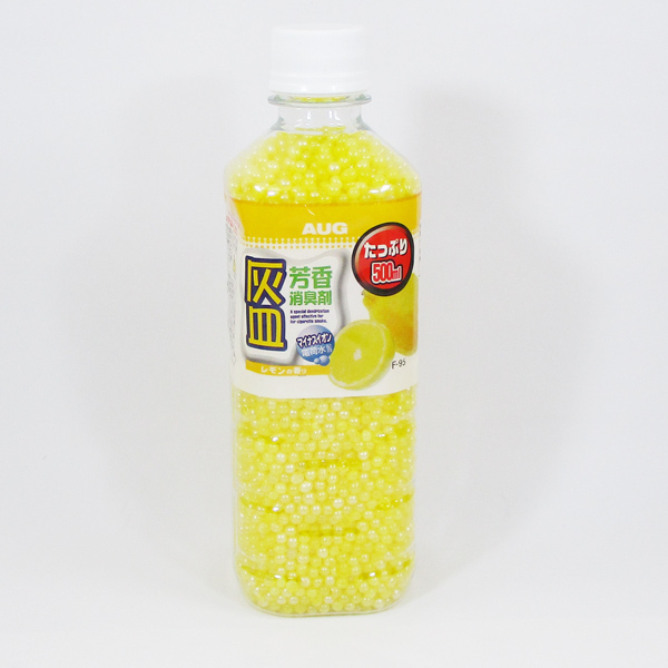 同梱可能 灰皿芳香消臭剤 マイナスイオン 500ml 日本製 AUG アウグ レモンの香りx1本拍卖