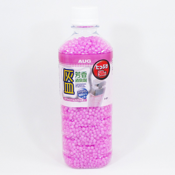 同梱可能 灰皿芳香消臭剤 マイナスイオン 500ml 日本製 AUG アウグ ホワイトムスクの香りx3本セット拍卖