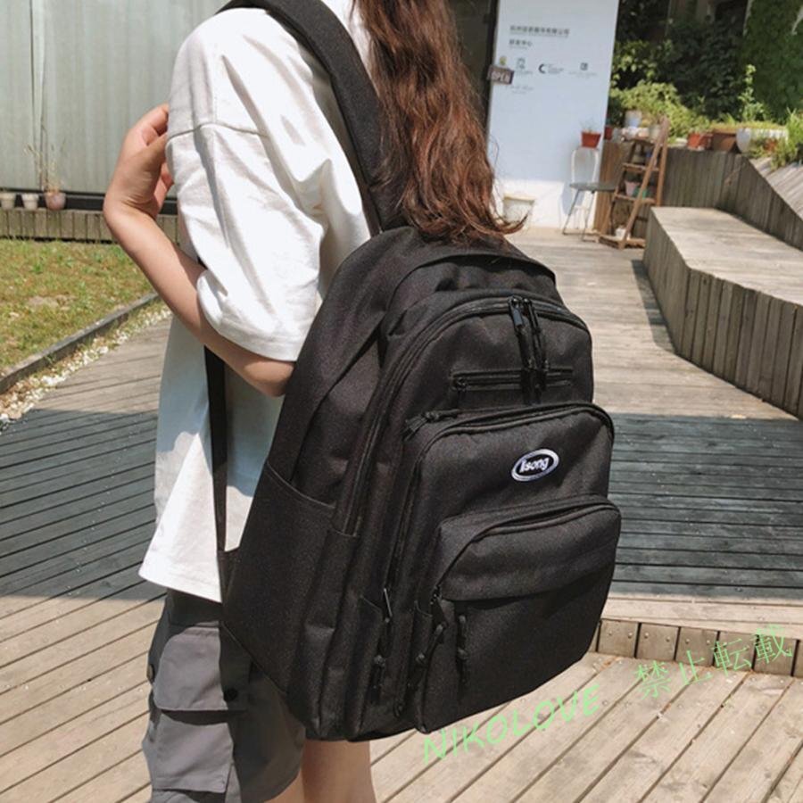 リュックサック レディース 大容量 バックパック 通学 学生 カジュアル デイパック 修学旅行 ユニセックス カバン アウトドアMK343拍卖