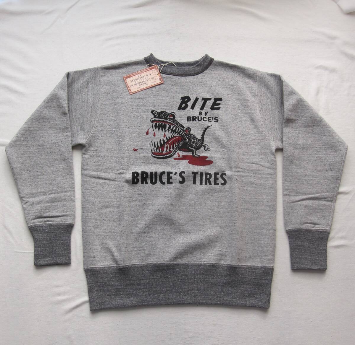 ☆新品 フリーホイーラーズ スウェットシャツ (40) “BRUCE’S TIRES” / FREEWHEELERS 拍卖