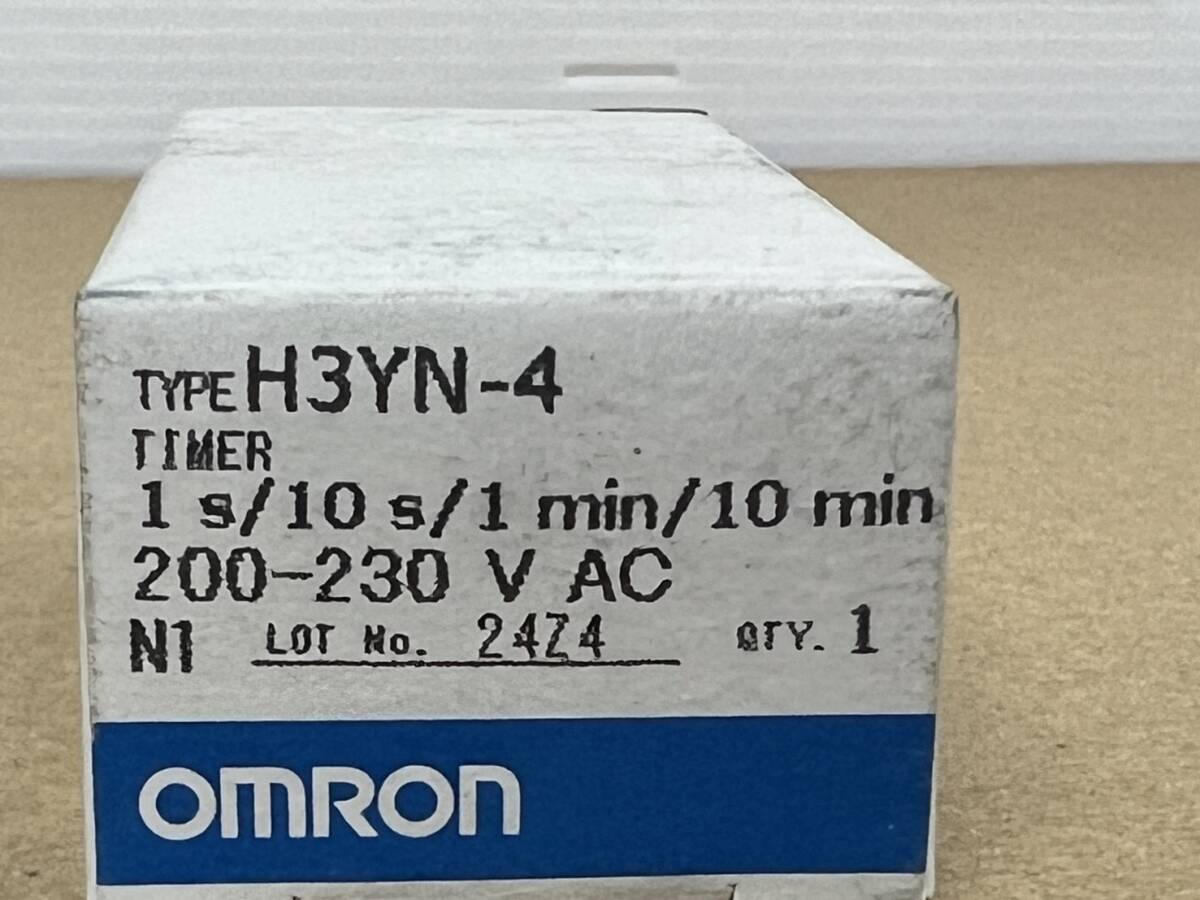 (JT2503)OMRON(オムロン) ソリッドステート タイマ H3YNタイプ H3YN-4 拍卖