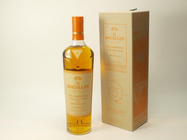 ★★The MACALLAN マッカラン ハーモニーコレクション アンバーメドウ 700ml/44% 箱付★AY119850拍卖