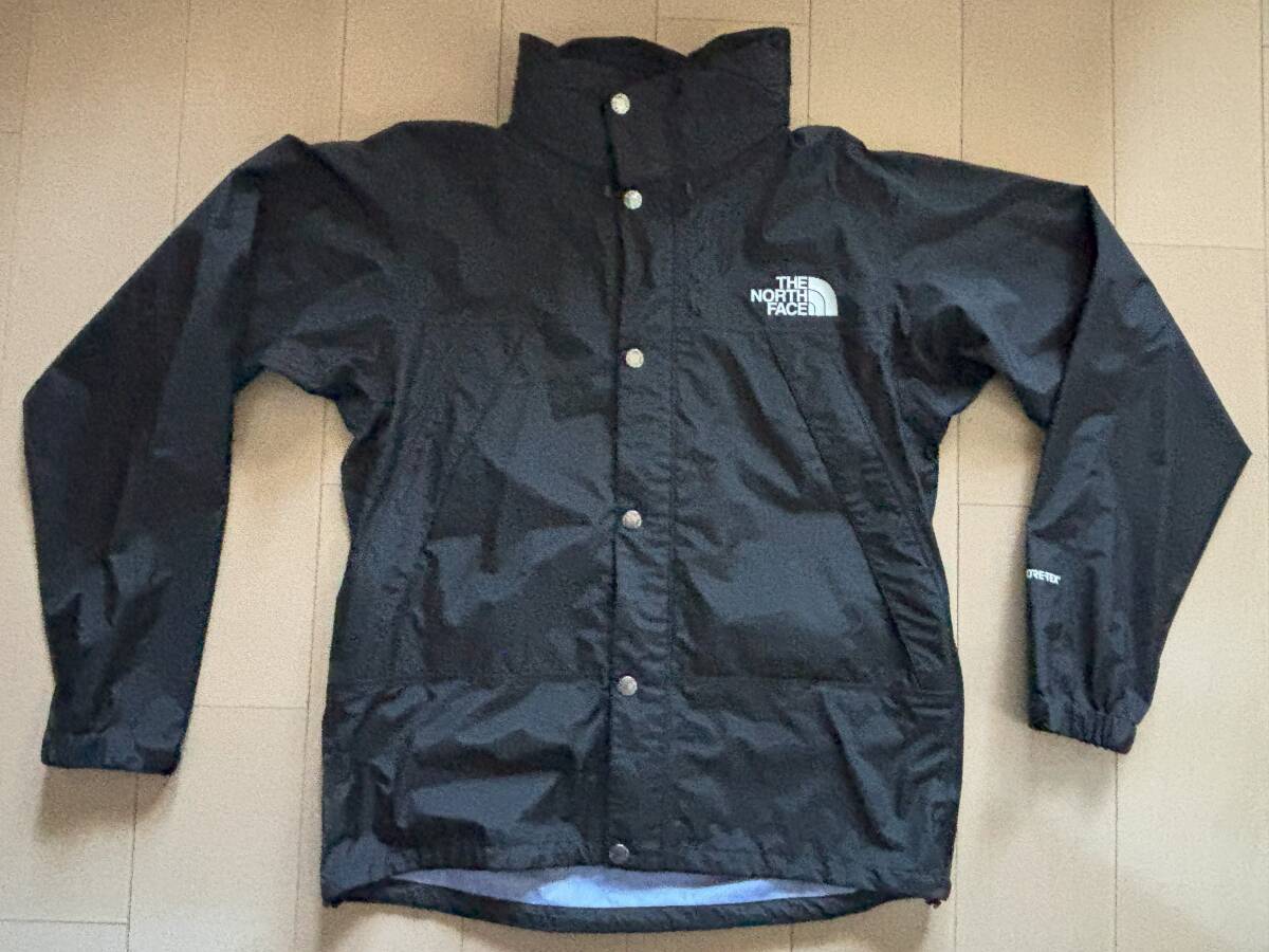 THE NORTHFACE ノースフェイス MOUNTAIN RAINTEX JACKET (BLACK) XL ★美品★拍卖