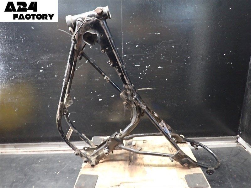 【同梱不可】 I1R7-0306 ヤマハ HT90 トレール フレーム 曲がり無し 書類付き 【HT2-101~】拍卖