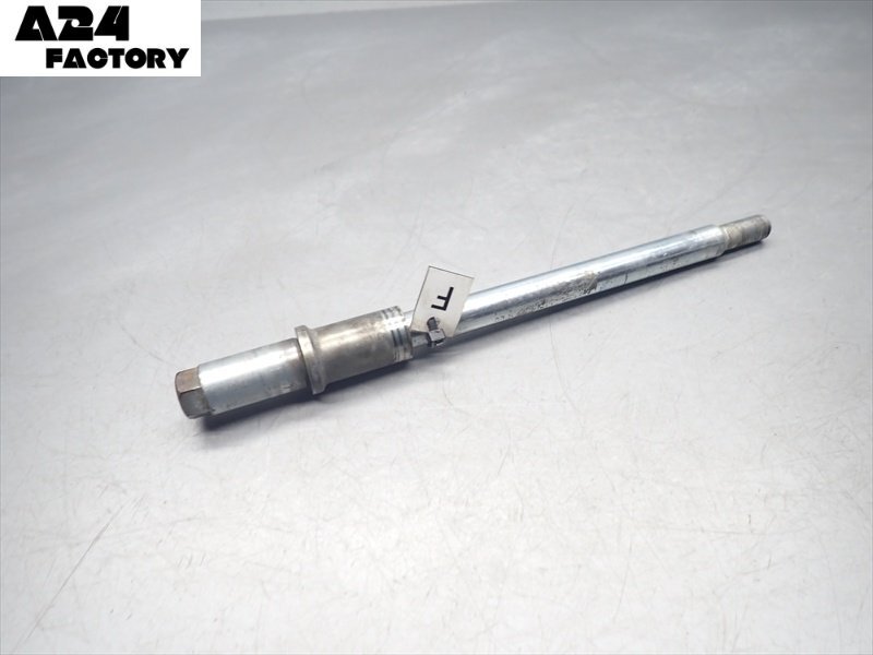 I1R7-0307 ホンダ FTR223 フロント アクスルシャフト 純正品 【MC34-111~ 動画有】拍卖