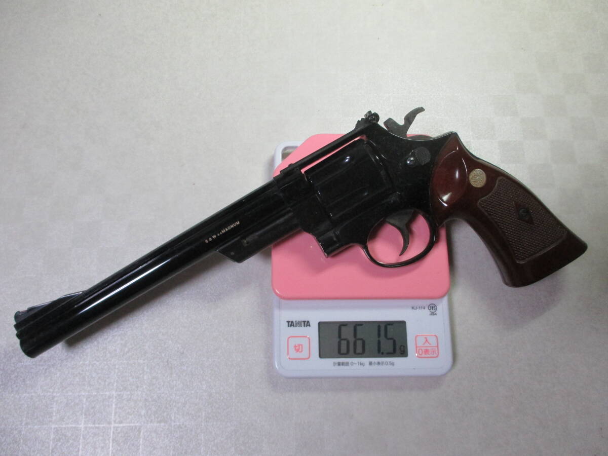 ★迫力の重量感★日新産業 NISSHIN SANGYO★珍品・希少★S&W 44MAGNUM★リボルバー★カートリッジがありません★ASGK★拍卖