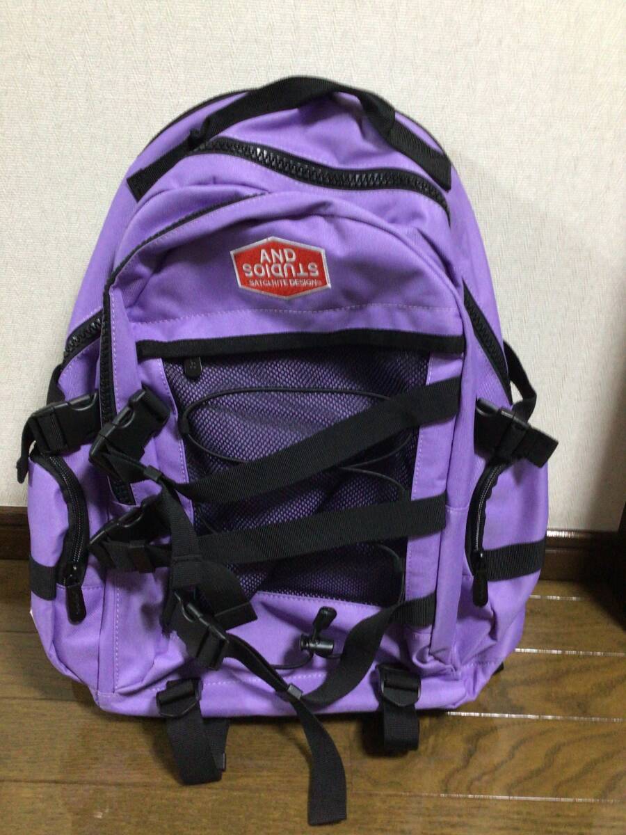 新品 未使用 サテライト(Satellite) THE DAY LAVENDER バックパック SCP12710 リュック 防水 タグ付き拍卖