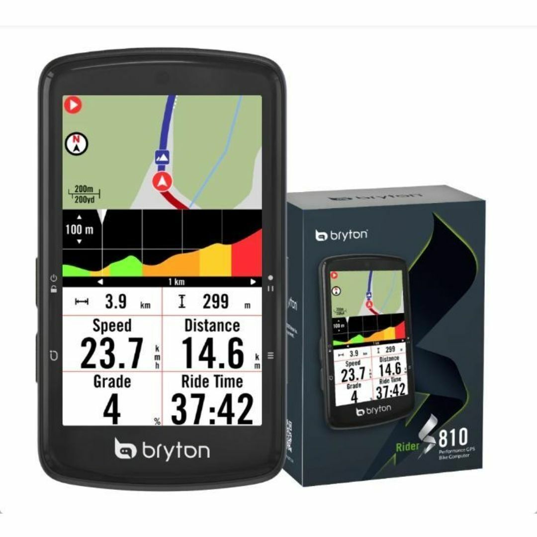 【2025/3月 新発売】ブライトン Rider S810 E GPSナビ サイクルコンピューター拍卖