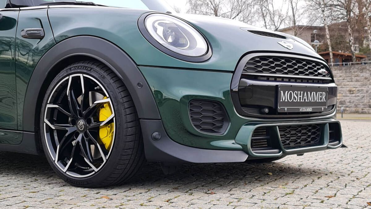 BMW Mini ミニMINI F56 JCW 初期 LCI 用 GPスタイル フロントスポイラー PCD有り車用 MOSHAMMER FRONT SPOILER 中古拍卖