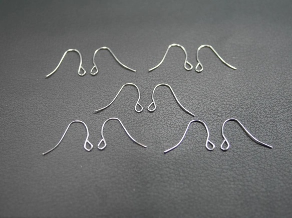 ピアス金具 フック 10個(5ペア) ニッケル 806拍卖