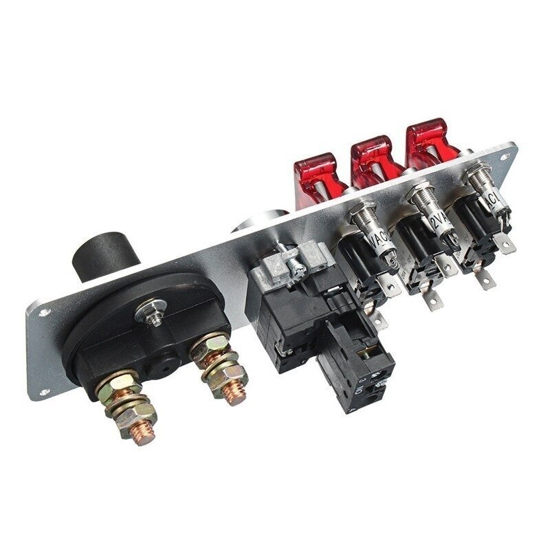 LRM4168★高品質 耐久性 強力 便利 12v オート led トグルイグニッション スイッチ パネル レーシングカー エンジン スタート プッシュ拍卖