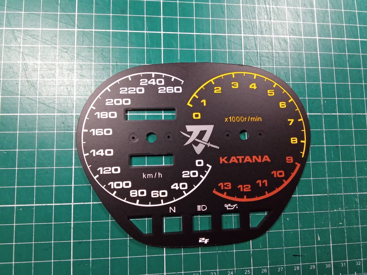 GSX1100Sカタナ メーターパネル カスタムタイプ拍卖