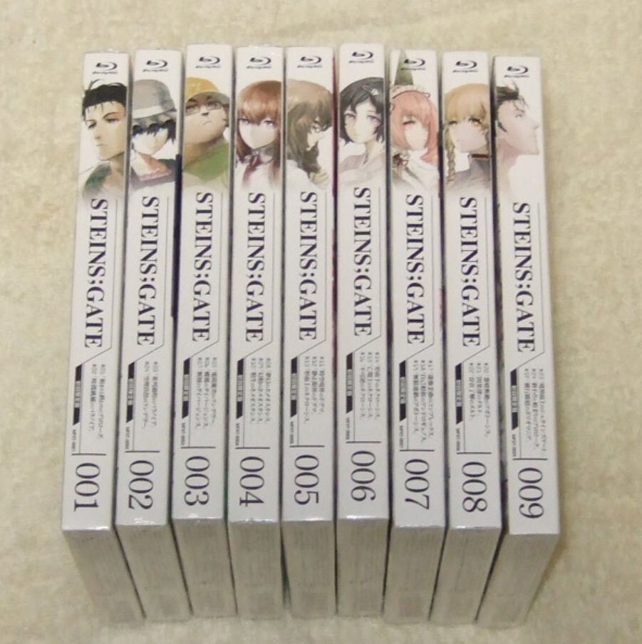 新品 ■ シュタインズゲート Blu-ray 初回版 全9巻セット ■拍卖