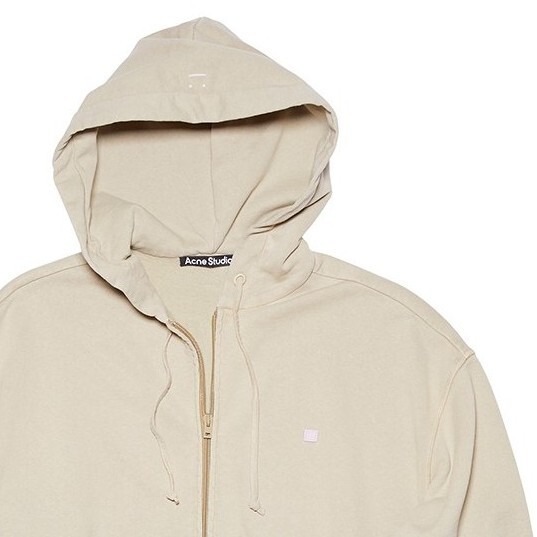 Acne Studios アクネ ストゥディオス パーカー スウェット フーディ フーディー ユニセックス XS ベージュ アクネストゥディオス拍卖