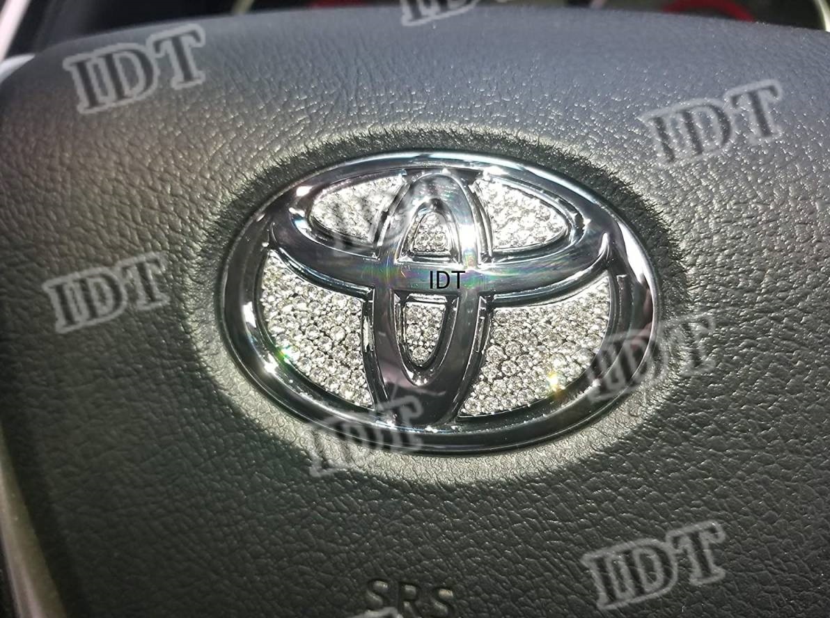 マークX GRX130系 クリスタル ステアリング カバー エンブレム カスタム パーツハンドル 内装 カスタム パーツ拍卖