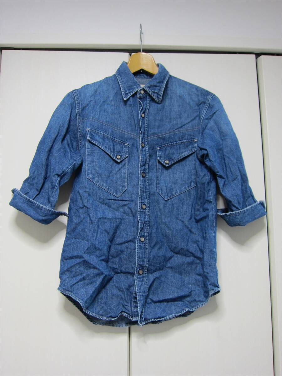 ◇インパクティスケリー デニムシャツ◇ロンハーマン レミレリーフ ハリウッドランチマーケット ガイジンメイド拍卖