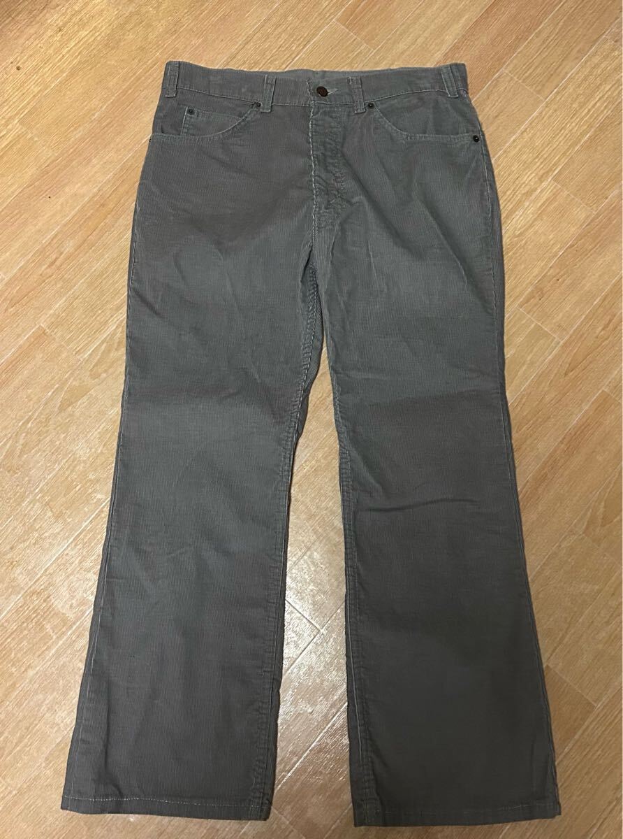 美品 70s USA製 Levi's 43463 コーデュロイ パンツ w33拍卖