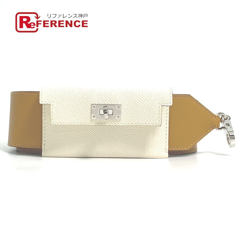 HERMES エルメス バンドリエール ケリー ポシェット ショルダーストラップ スイフト ナタ/セサミ ベージュ レディース【中古】美品拍卖