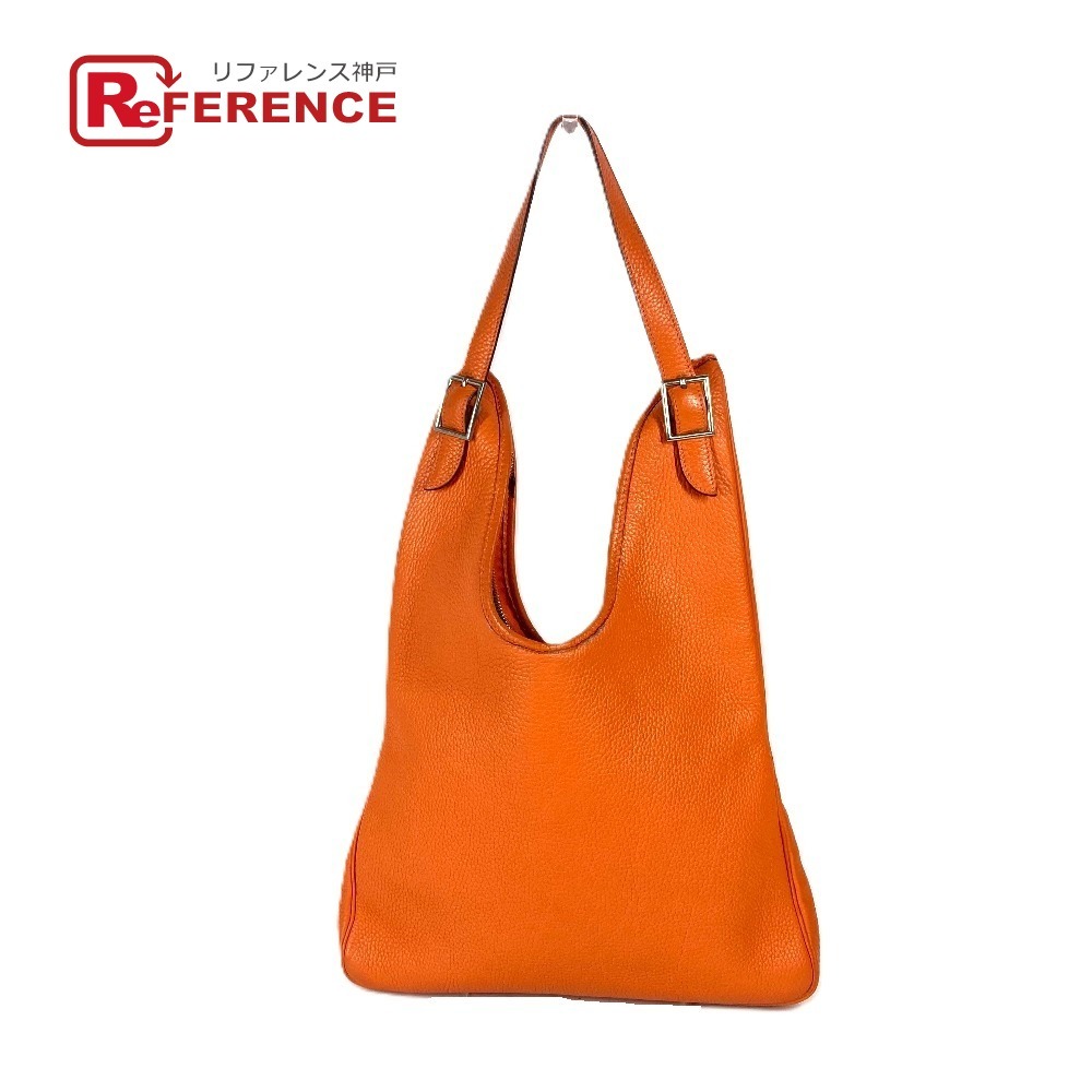 HERMES エルメス マサイPM 肩掛け カバン ショルダーバッグ オレンジ ユニセックス【中古】拍卖