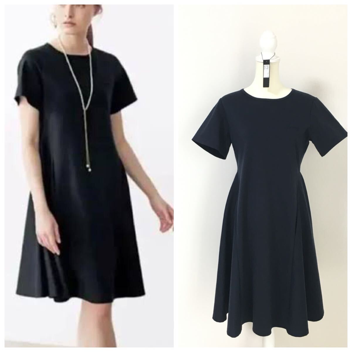 新作美品 FOXEY フォクシー コットンストレッチ ワンピース タグ付 42 送料無料拍卖