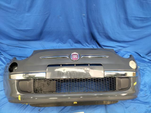 ジャンク品!! ABA-31212 フィアット 500 アッズーラ 右H 純正 フロントバンパー Fバンパー 735 テックハウスグレー拍卖