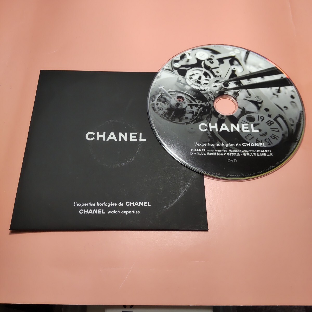 CHANEL 正規 シャネル 純正 シャネルの腕時計製造の専門技術 DVD 付属品 送料込み拍卖
