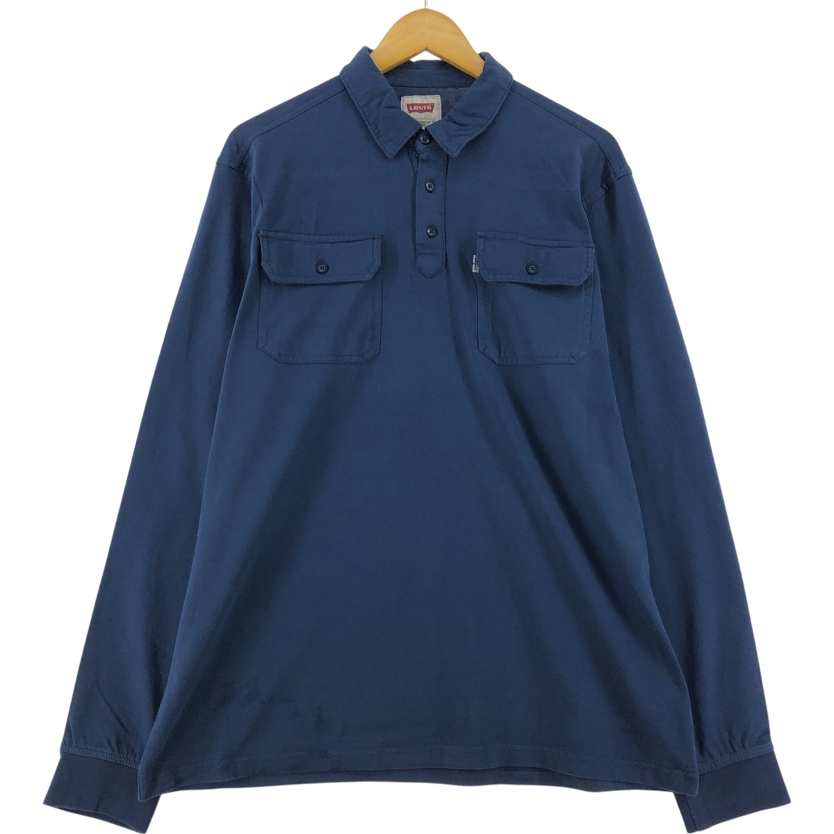 古着 リーバイス Levi's 長袖 ポロシャツ メンズL相当 /eaa528817拍卖