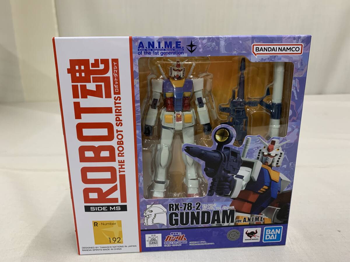 ロボット魂 RX‐78‐2ガンダムver.A.N.I.M.E. BANDAI SPIRITS 2025拍卖