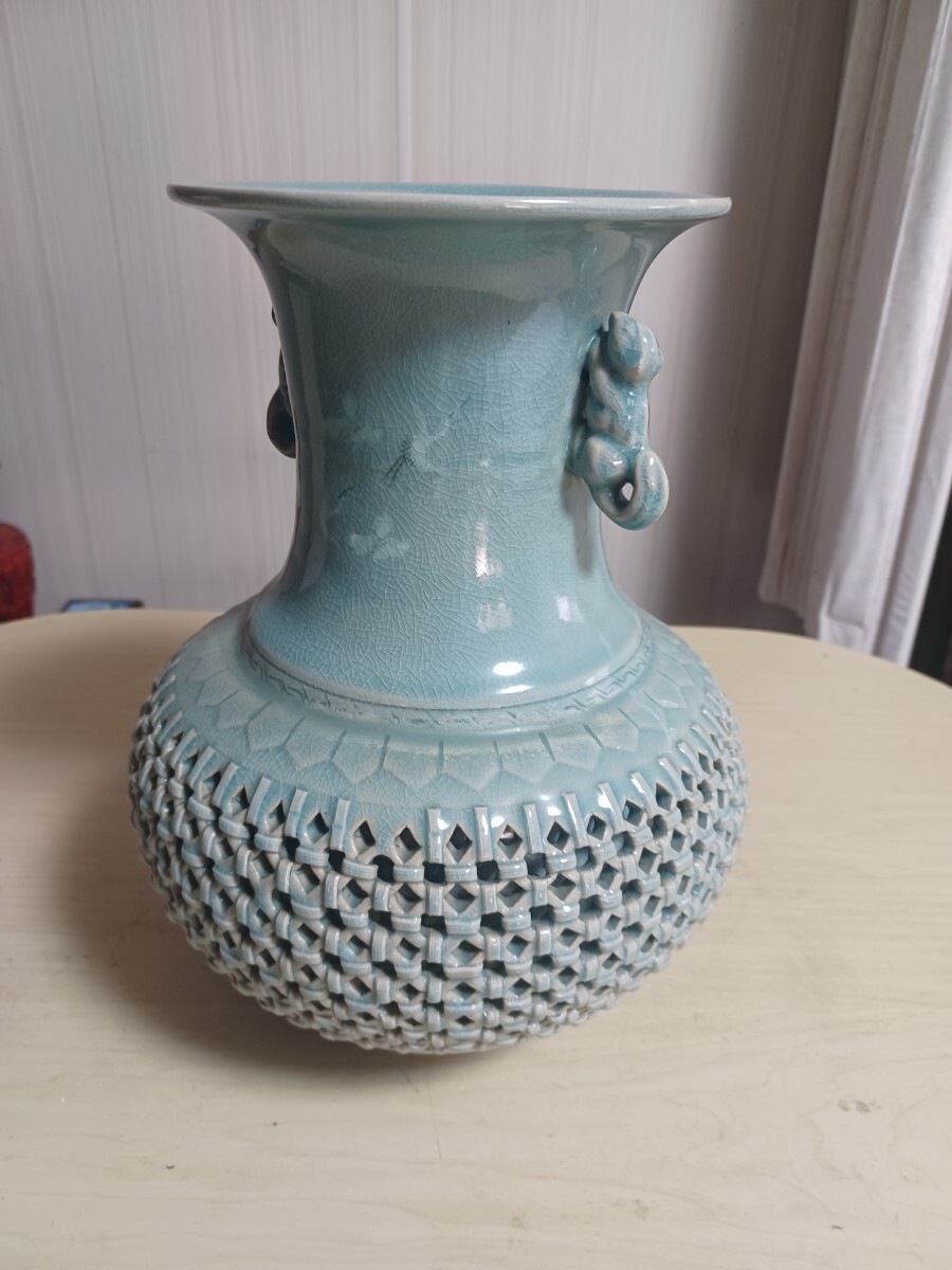 ● 中国美術 飾り壺 花器 壺 花瓶 花入 時代物 置物 骨董品●no11拍卖