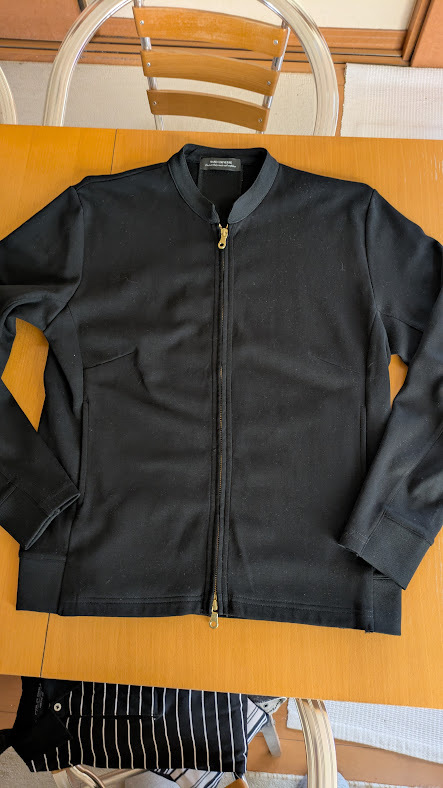 NANO UNIVERSE ライダースブルゾン ブラック M拍卖