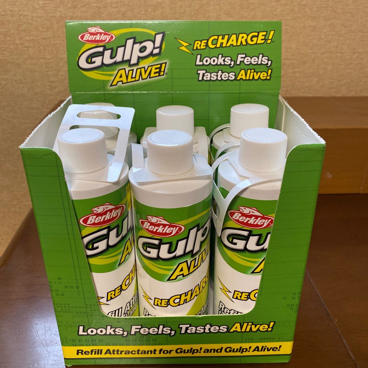 廃盤 6本セット バークレイ(Berkley) W-RE 8oz GARJ8 ガルプ アライブ リチャージ ジュース ALIVE カサゴ メバル スピナーベイト ワーム拍卖