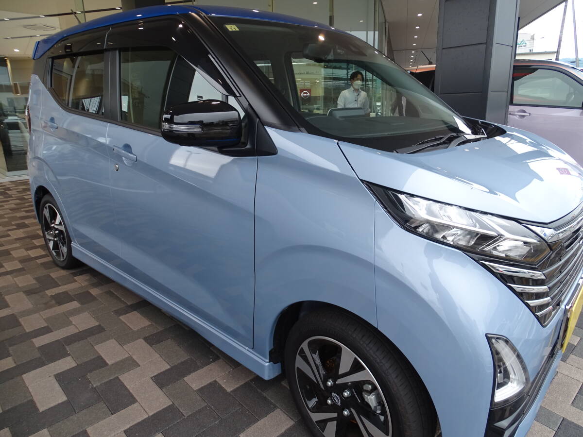 日産 デイズ B45/46/47/48W デイズルークス B21A サクラ SAKURA ZAA-R6AW 光沢 艶あり黒 ブラックドアミラー 純正ドアミラーにかんたん装着拍卖