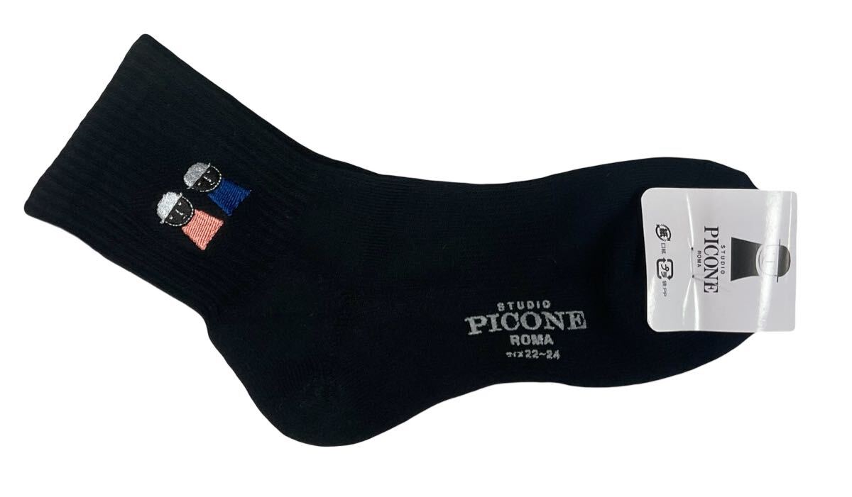 ピッコーネ ソックス 黒 拍卖