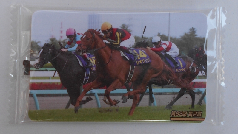 ◎まねき馬カード No.2399 第82回皐月賞(未開封)ジオグリフ拍卖