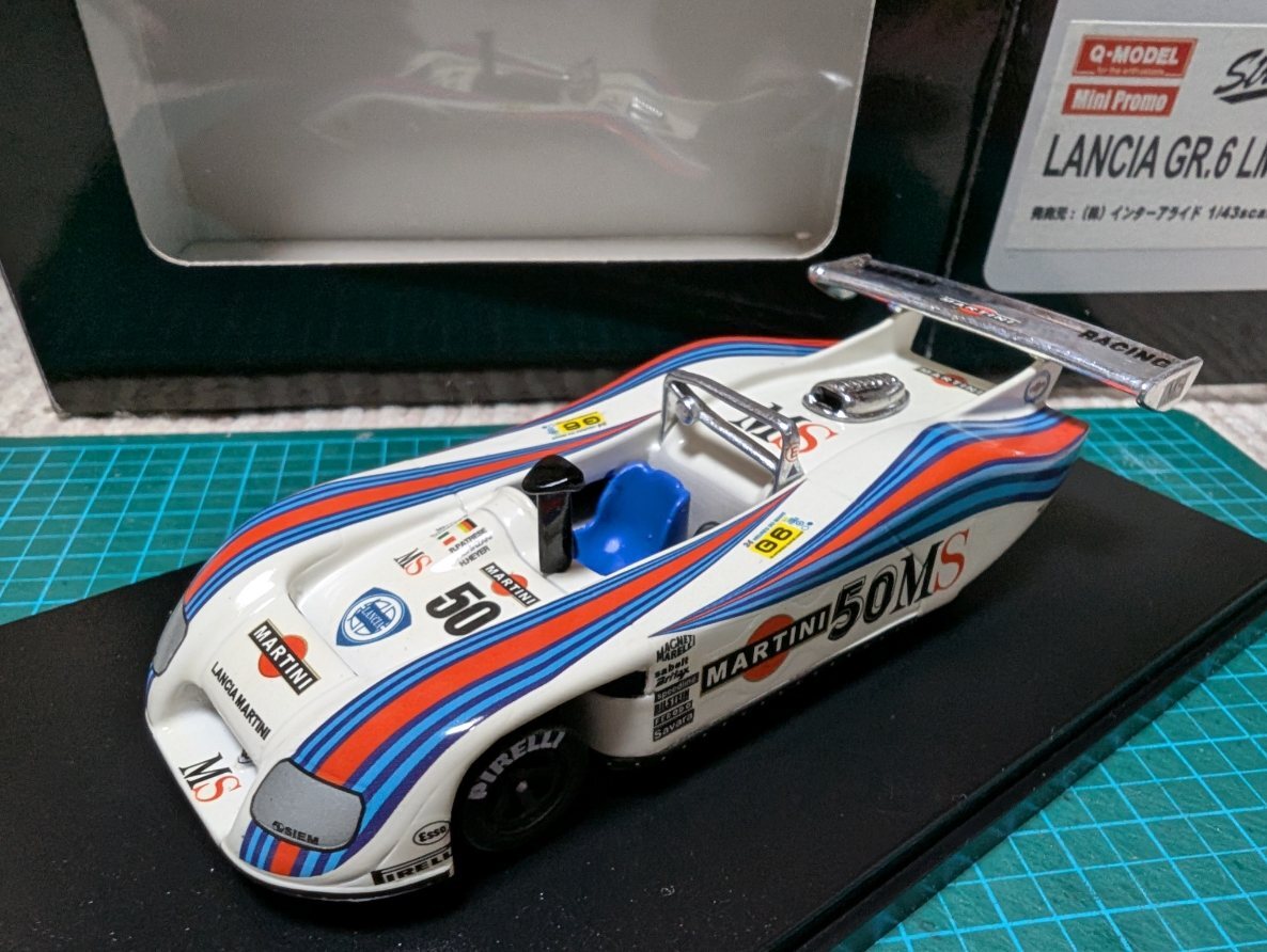 絶版!! Q-MODEL 1/43 ランチア Gr.6 No.50 「MARTINI」ル・マン24h 1982拍卖