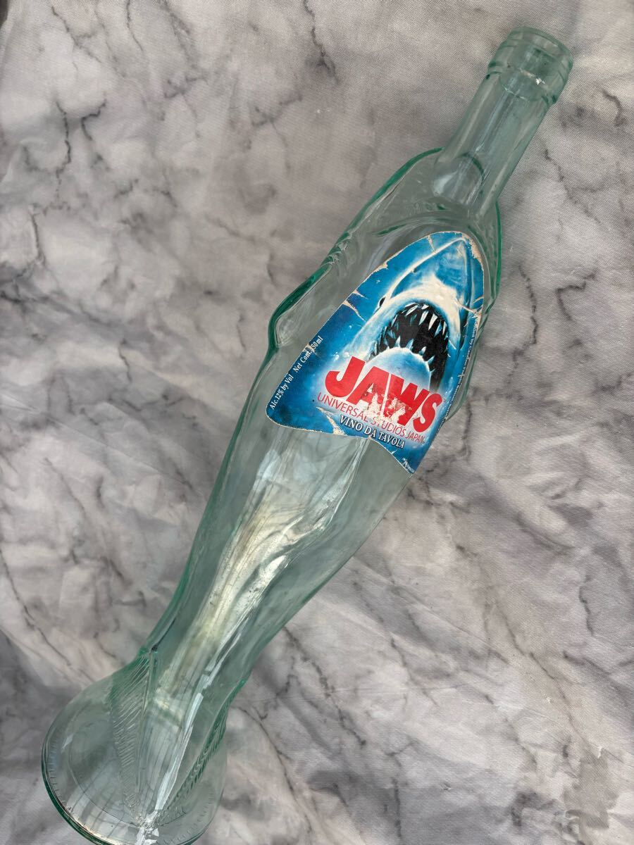 ☆ITALY★サメ型空き瓶★JAWS/ジョーズ★USJ/ユニバーサルスタジオジャパン★コレクション★希少品★ジョーズコレクション★割れ無し☆拍卖