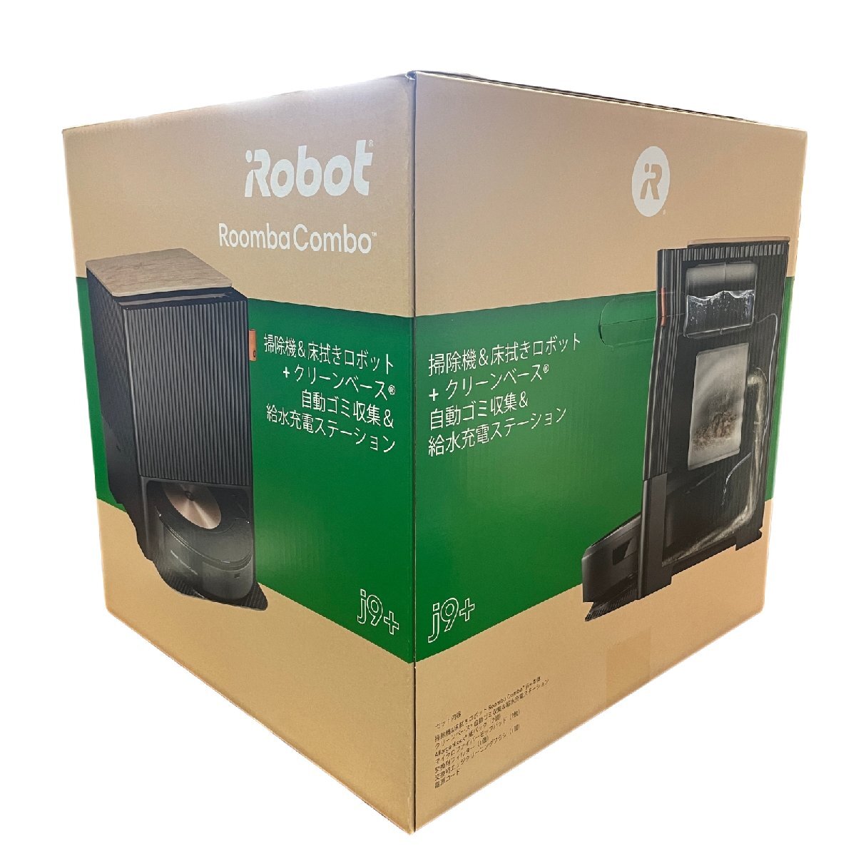 未使用 未開封 アイロボット 掃除機 床拭き ルンバ コンボ J9+ c975860 給水充電ステーション / 10578 YMR拍卖
