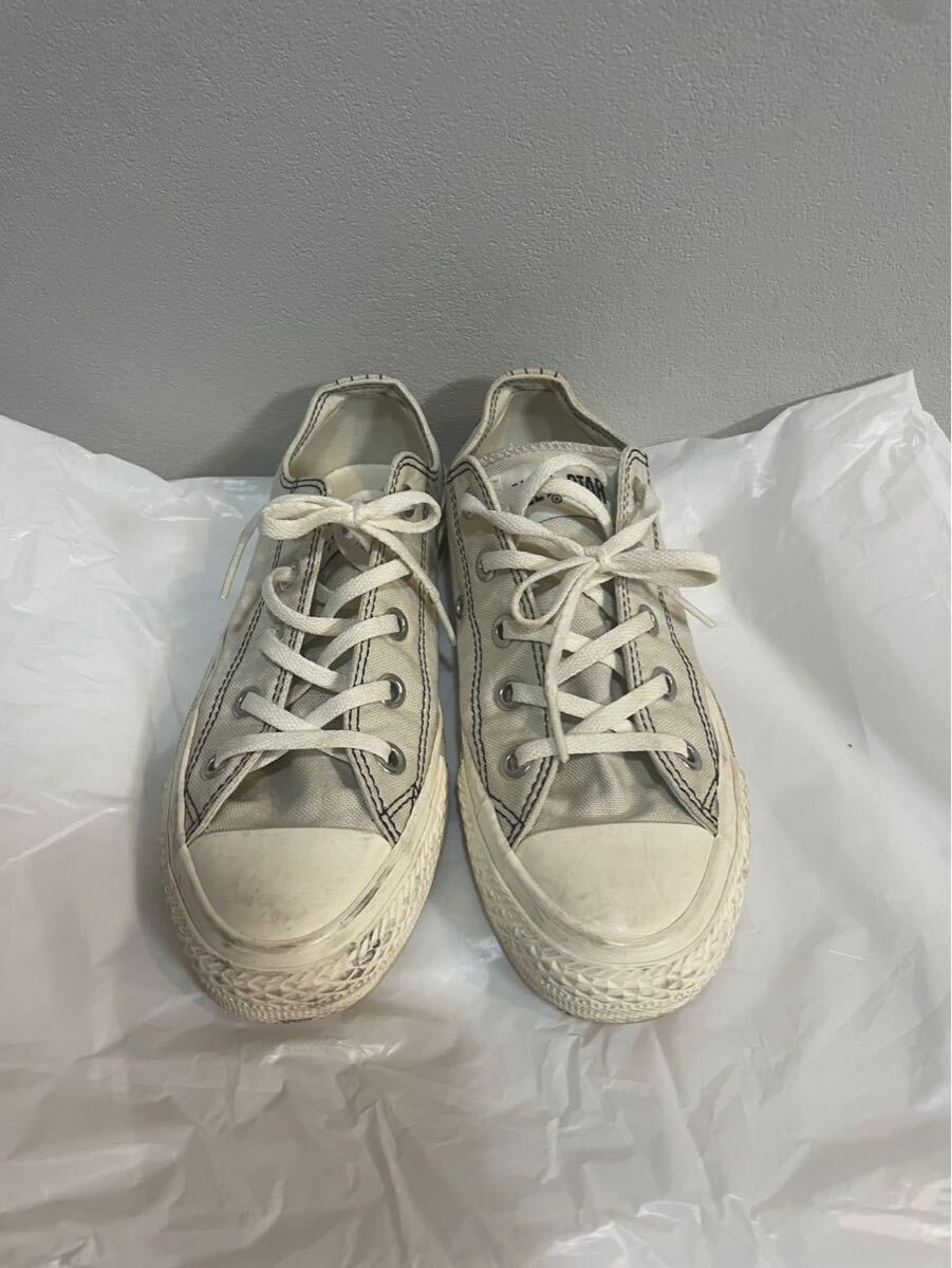 AllStarオールスタースニーカー薄グレー23cmレディース拍卖