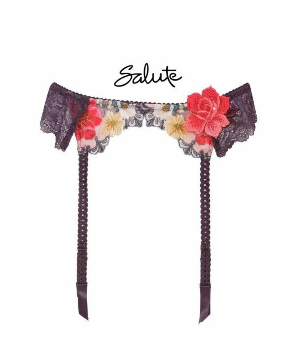 新品・タグ付き☆ワコール☆サルート☆93G・ニューヨーク☆VI☆ガーターベルトM拍卖