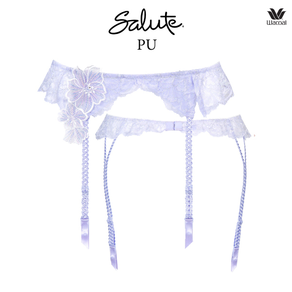 新品・タグ付き☆ワコール☆サルート☆47G・モーリシャス☆PU☆ガーターベルトM拍卖