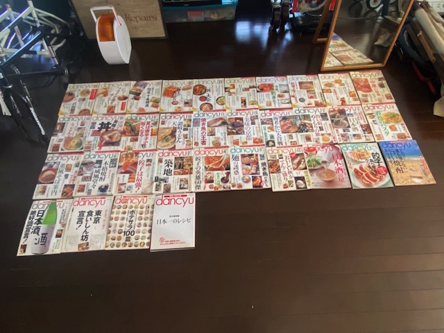 ダンチュウ dancyu 1991年11月号~2013年dancyu プレジデントムック 日本一のレシピ 34冊セット拍卖