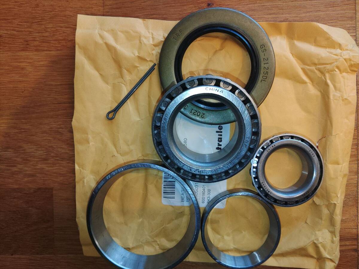 トレーラーハブベアリング 25580 LM67048 GS-2250DL 新品 セット拍卖